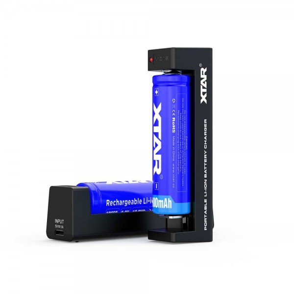 Xtar MC1S Caricabatterie 1 slot