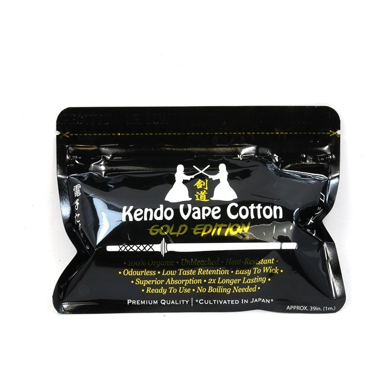 Kendo Vape Cotton Gold Edition